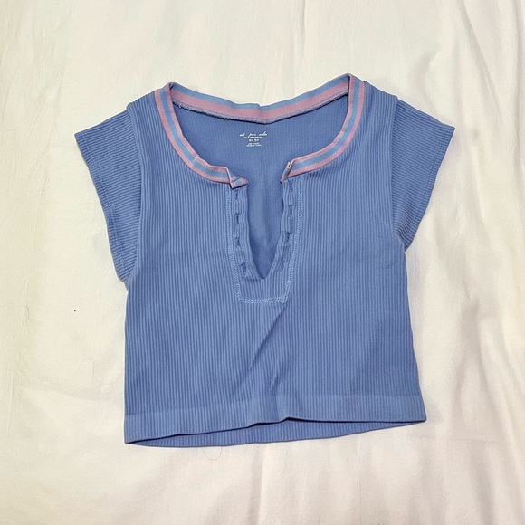 Urban Outfitters Tops - Urban Outfitters Blue Go for Gold Top